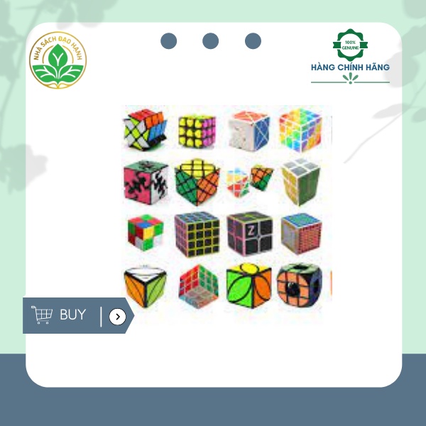 Rubik các loại - biến thể của Rubik | Nhà Sách Đạo Hạnh