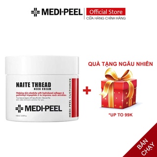Kem dưỡng chống lão hóa dành cho da cổ medi peel naite thread neck cream 100ml - hàn quốc