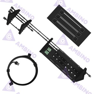 Bộ Led dán màn hình Ambino Basic - Điều Khiển Bằng Phần Mềm, Led Sáng Theo Màn Hình Hiển Thị