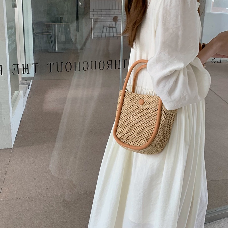 Túi Rơm Đeo Chéo Phong Cách Pháp Gylb321