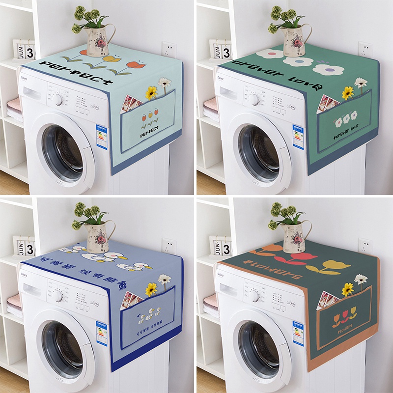 Vỏ bọc máy giặt chống bụi kèm túi đựng tiện dụng