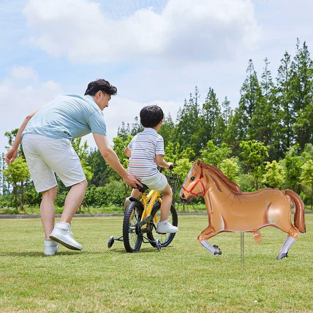 Bong Bóng Nhôm 30 Inch Hình Chú Ngựa Trang Trí Sinh Nhật