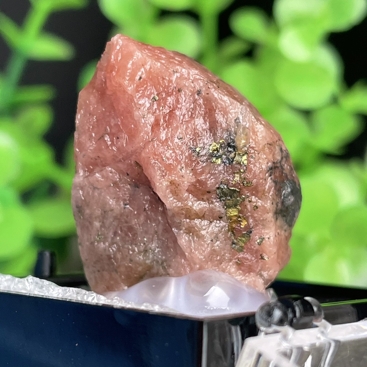 Đá Rhodochrosite Tự Nhiên Màu Vàng Dùng Trang Trí