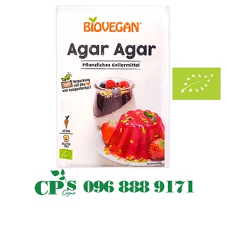 Bột rau câu hữu cơ Agar Agar Biovegan 30g