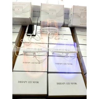[chính hãng] Mặt nạ ánh sáng sinh học 3 màu Genie Led Theraphy,
