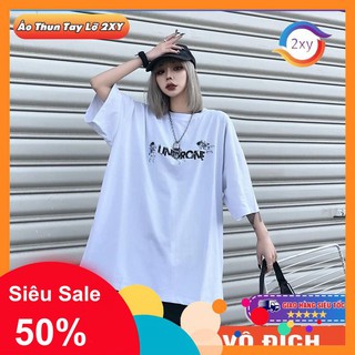 [Bao đổi trả 10 ngày] ÁO THUN NAM, NỮ UNISEX FORM RỘNG VẠT BẦU TAY LỠ 2XY - 100% COTTON - ATL06 KId's Home