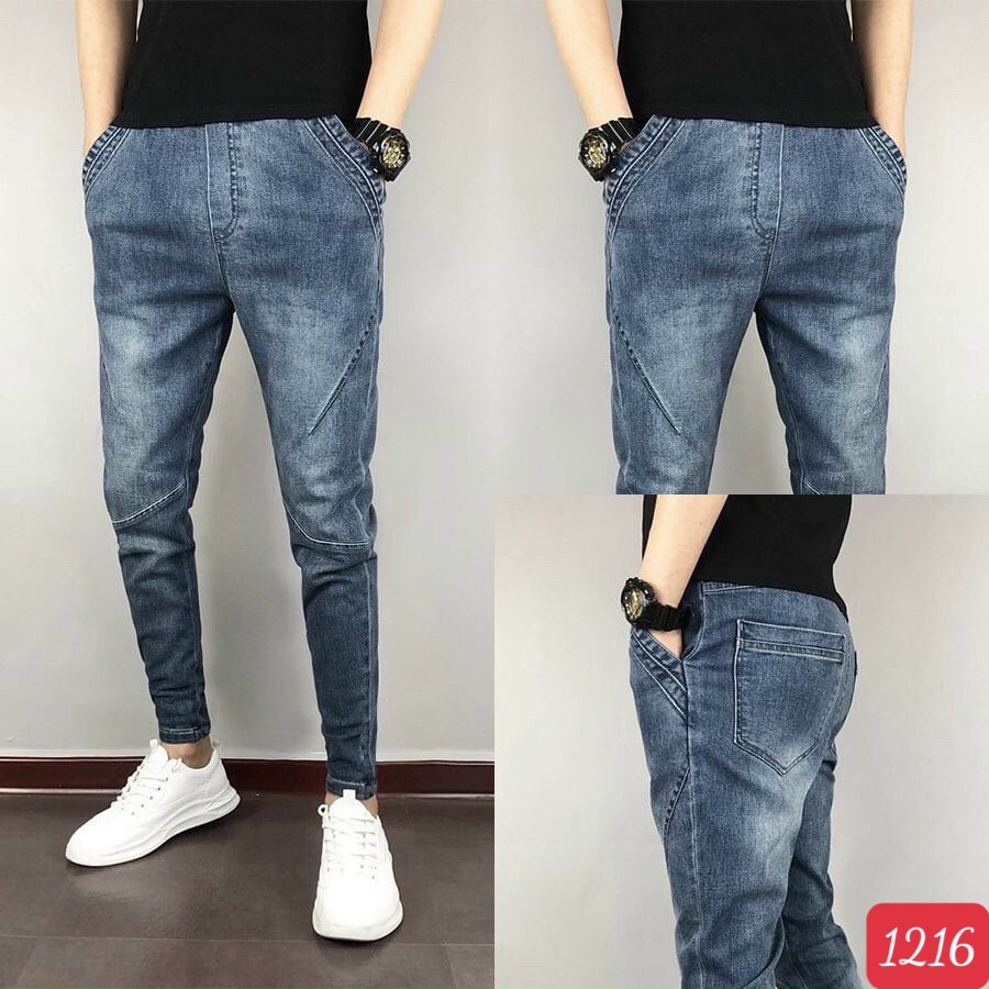 Quần jean nam xám trơn xước chất liệu bò cao cấp ,Quần bò nam đẹp ALEN20 Nhiều Mẫu Mới | BigBuy360 - bigbuy360.vn