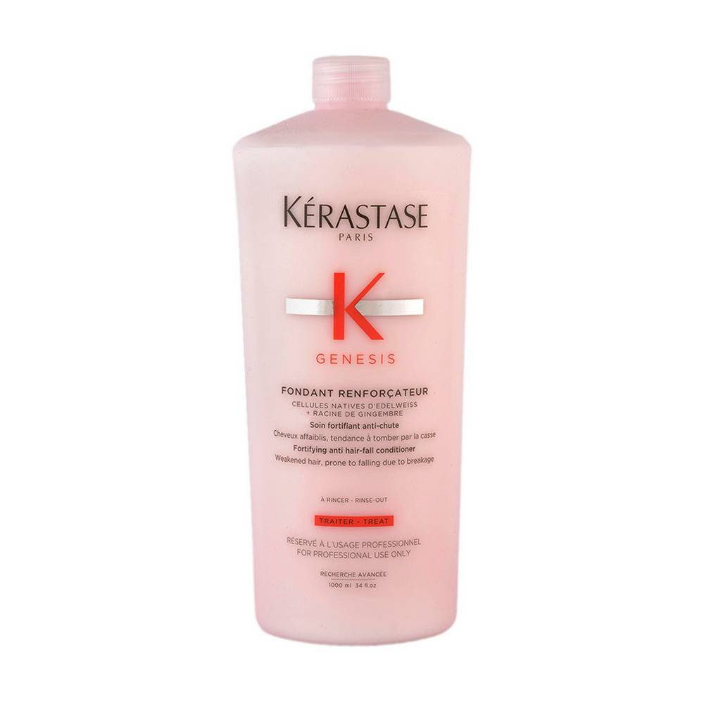 Bộ dầu gội xả chống rụng tóc Kerastase Genesis (Bain Hydra-Fortifiant 1000ml + Fondant Renforcateur 1000ml)