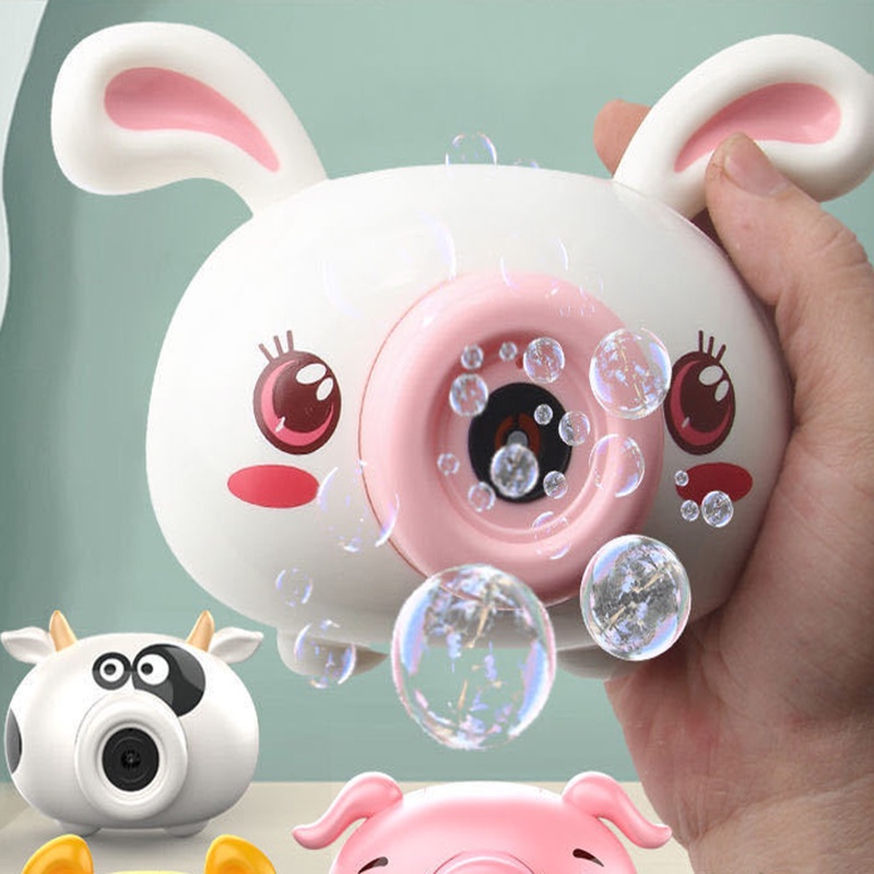Máy Làm Bong Bóng Tự Động Có Đèn Và Nhạc Cho Trẻ sa6080