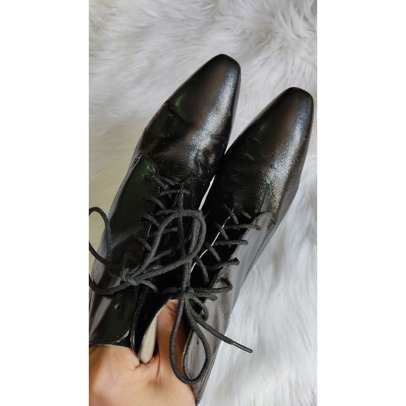 Bốt da bò size 36