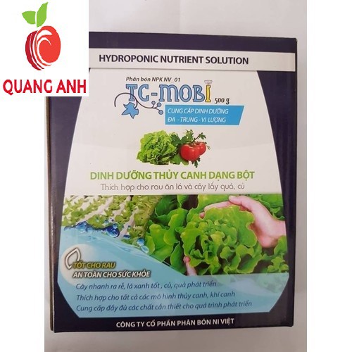 DINH DƯỠNG THỦY CANH DẠNG BỘT TC-MOBI 500gr