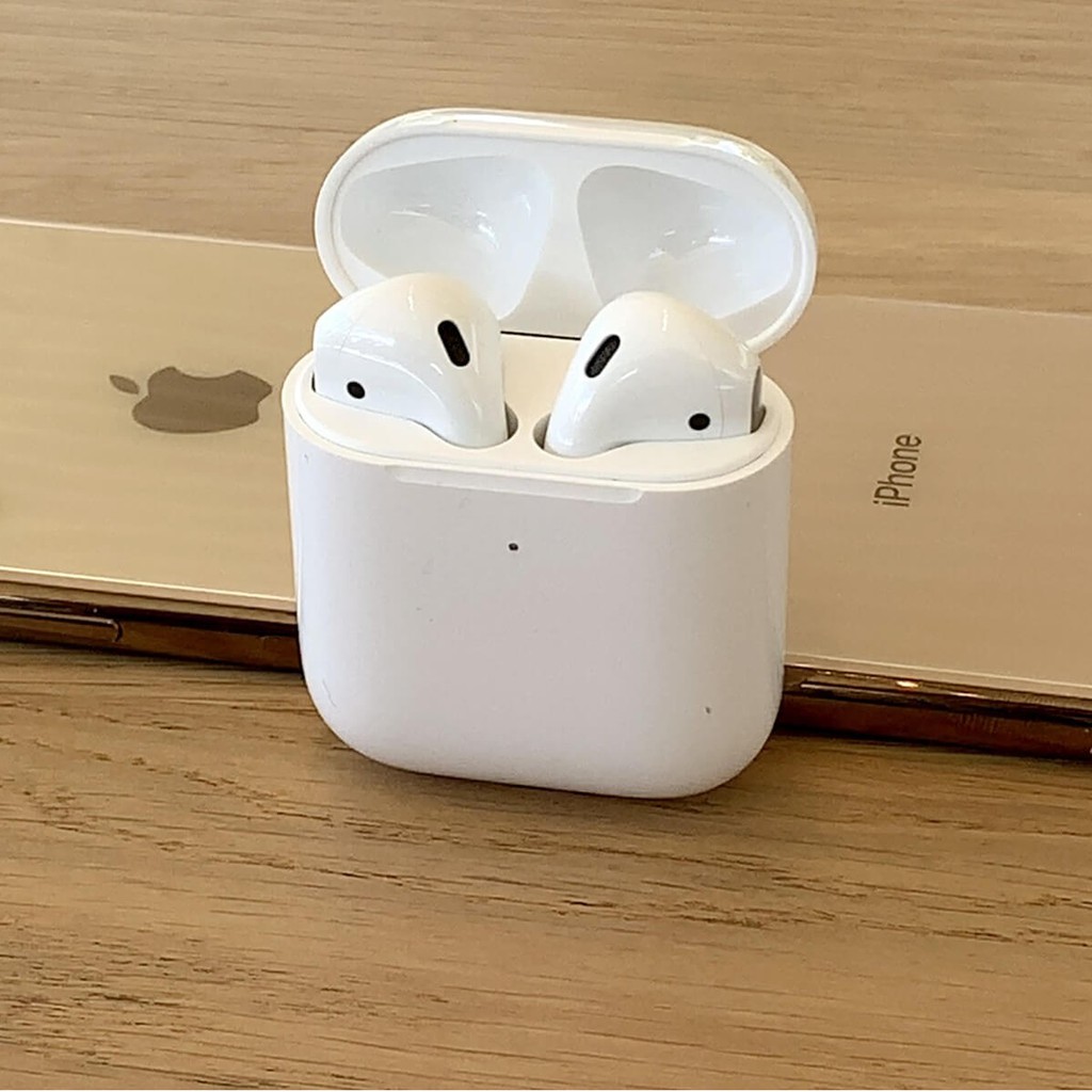 Tai Nghe Bluetooth Không Dây Airpods 2 đổi tên định vị sạc không dây Pin trâu 4 tiếng