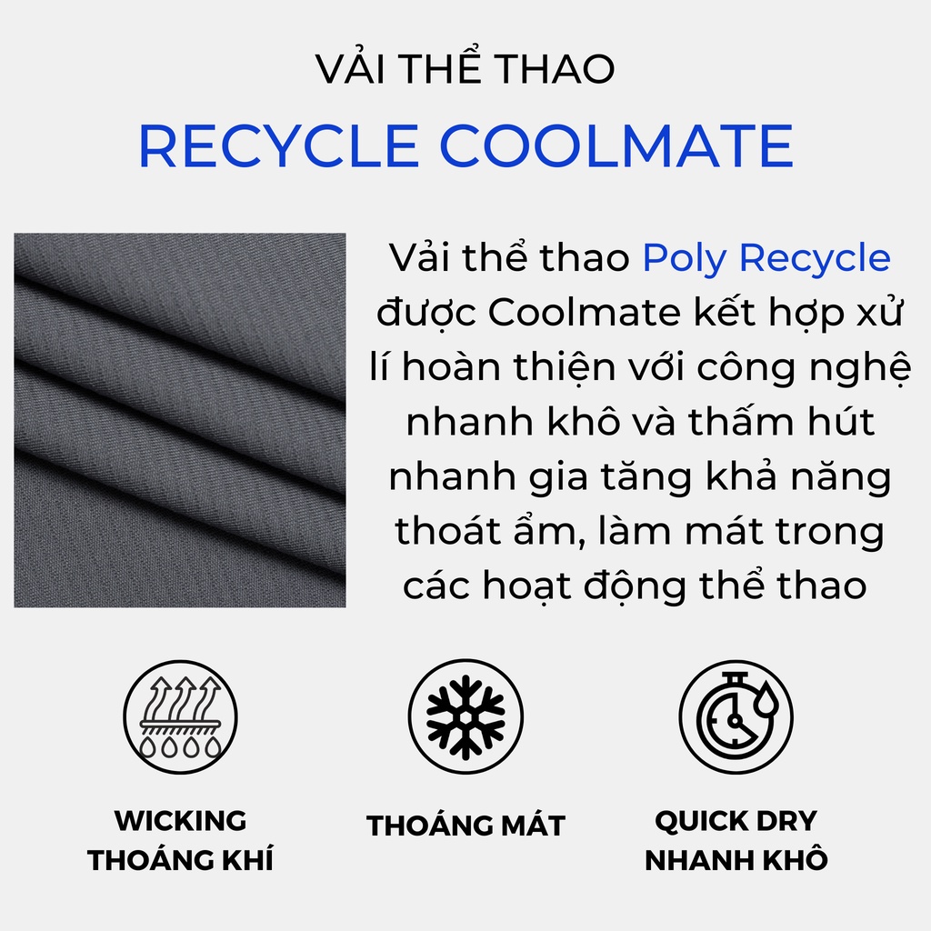 [Mã TOPMAY giảm đến 25k đơn 150k] [FREESHIP]Áo Tank Top thể thao nam Active V1 thoáng khí mát mẻ - thương hiệu Coolmate | BigBuy360 - bigbuy360.vn