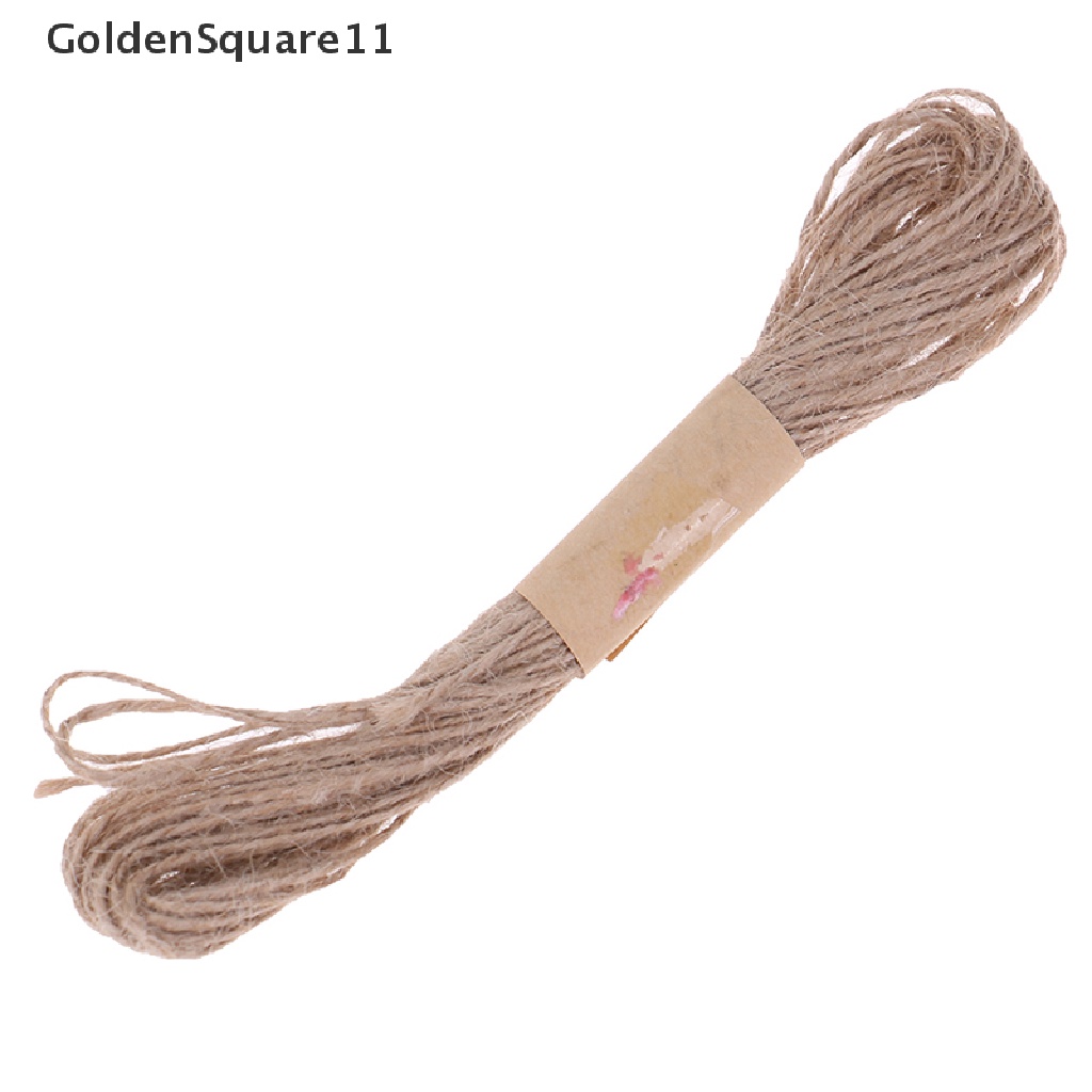 [Goldsquare11] Cuộn Dây Thừng Gai Dầu Tự Nhiên 10m Dùng Làm Đồ Thủ Công DIY Trang Trí