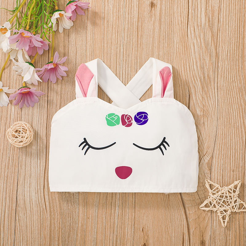 Bộ Đồ Quần Áo Bé Gái Gồm Áo Croptop Hai Dây Và Chân Váy Mùa Hè Thời Trang Cho Bé Trẻ em Sơ Sinh 0-24 Tháng