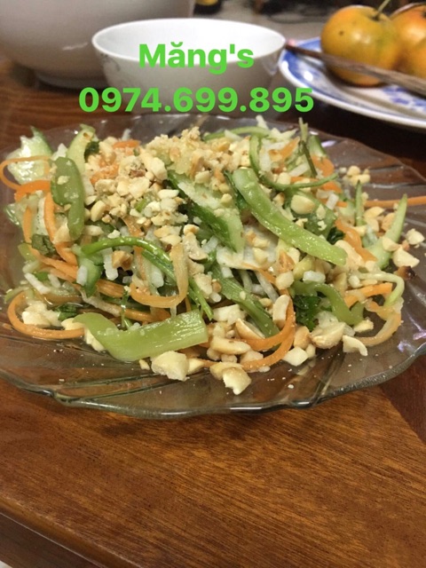 Rau tiến vua loại 1 XANH NON gói 1kg Hút chân không