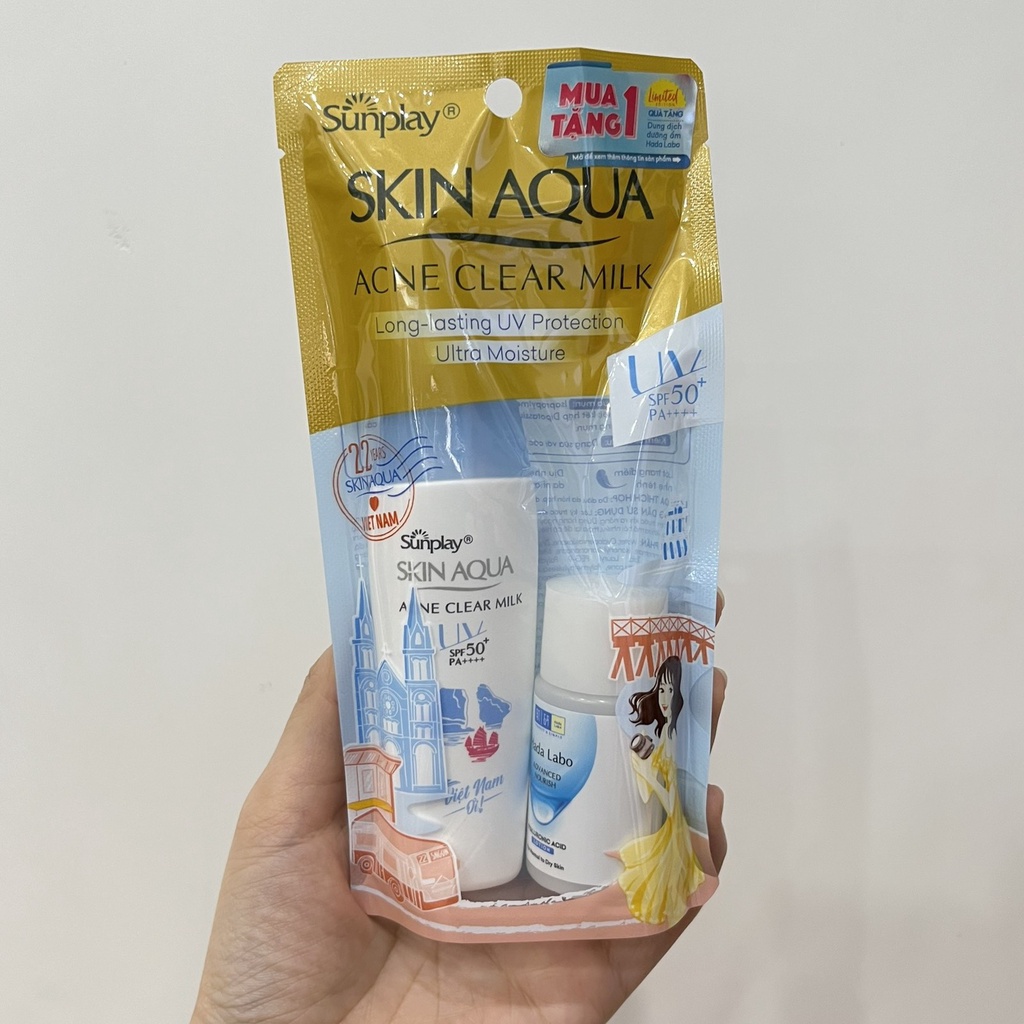 Sữa Chống Nắng Sunplay Skin Aqua Acne Clear SPF 50+ PA++++ 25g