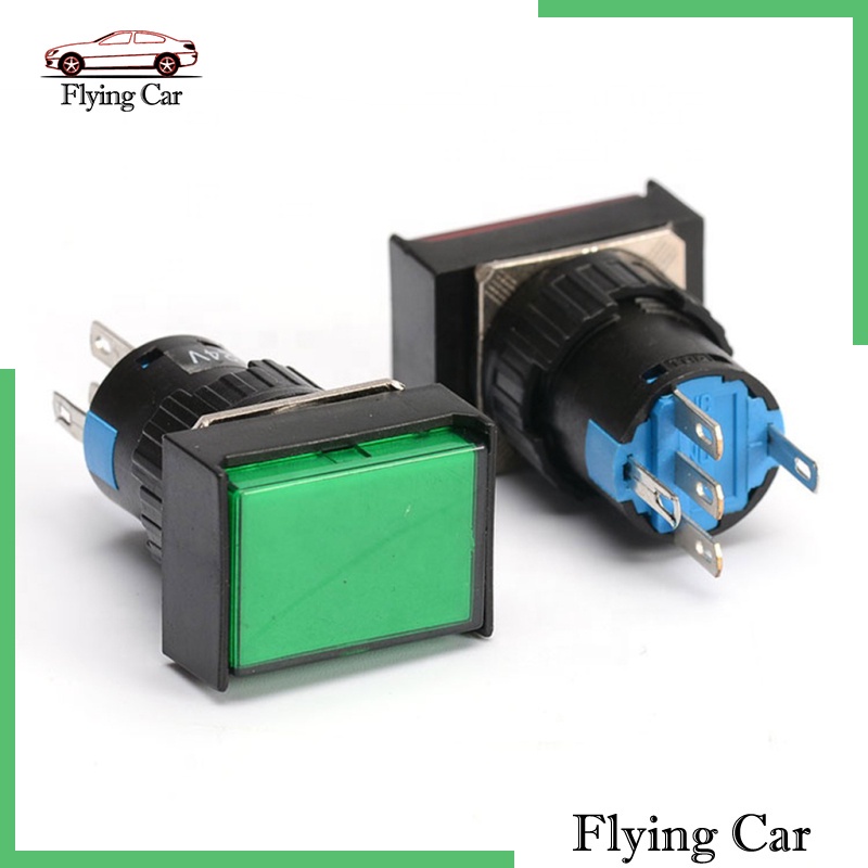 Công Tắc Nhấn Tự Động Có Đèn LED Đỏ DC 24V Lzdjfmy2