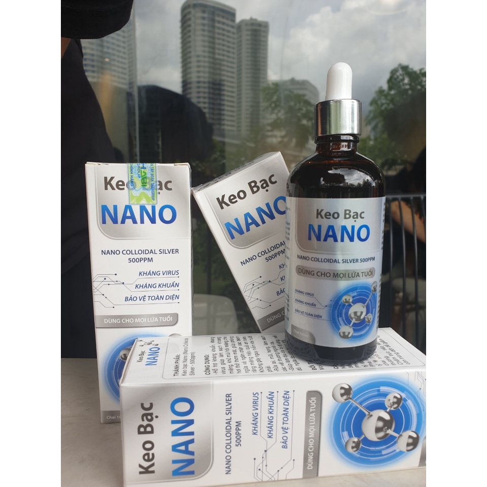 Keo Bạc Nano - Nano Colloidal Silver 500ppm