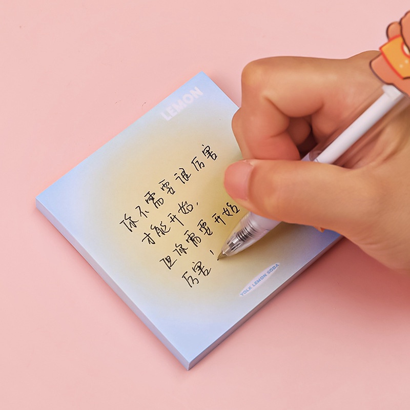 Giấy Note Ghi Chú Kiểu Dáng Đơn Giản Tiện Dụng Cho Văn Phòng