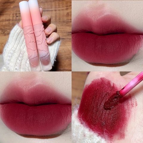 Son Kem Tint LUCKGO Dưỡng Ẩm Lâu Trôi Velvet Nội Địa Trung Siêu Lì Retro