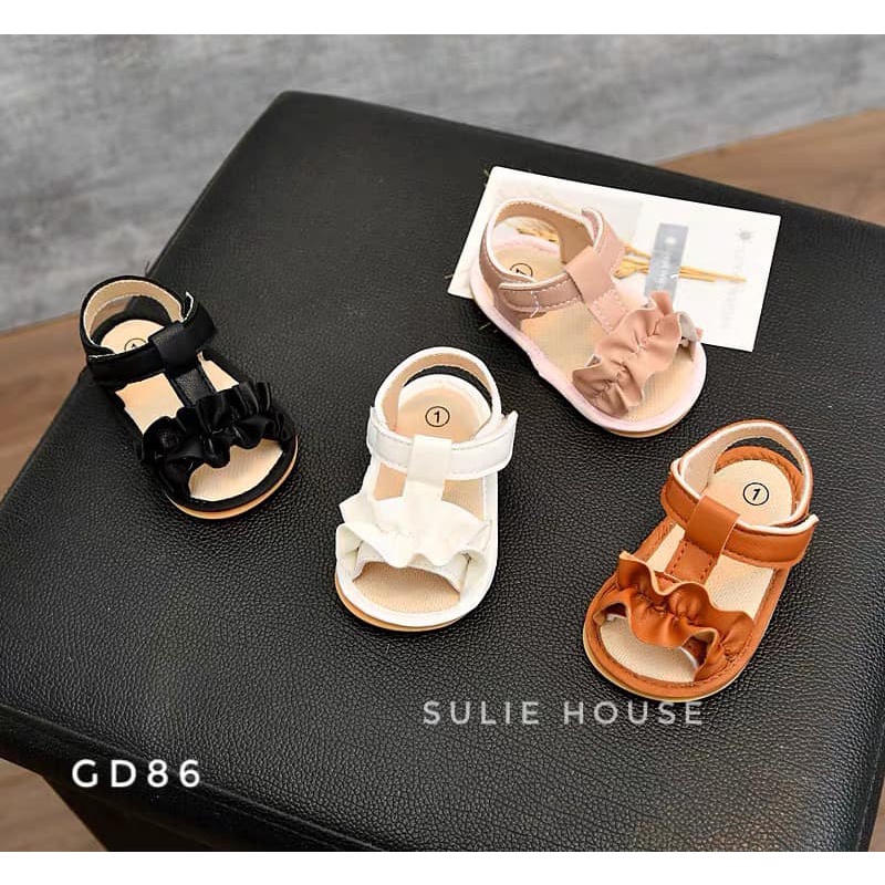 Sandal tập đi quai bèo bé gái - GD86