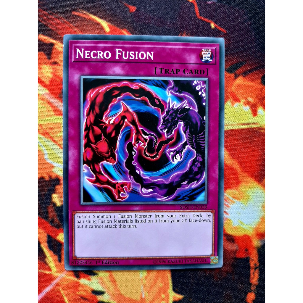 THẺ BÀI YUGIOH Trap Necro Fusion Common