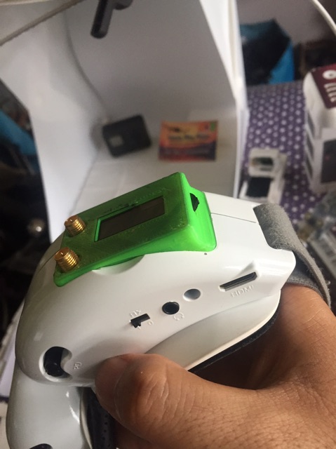 Chụp module realacc pro58 cho kính fatshark