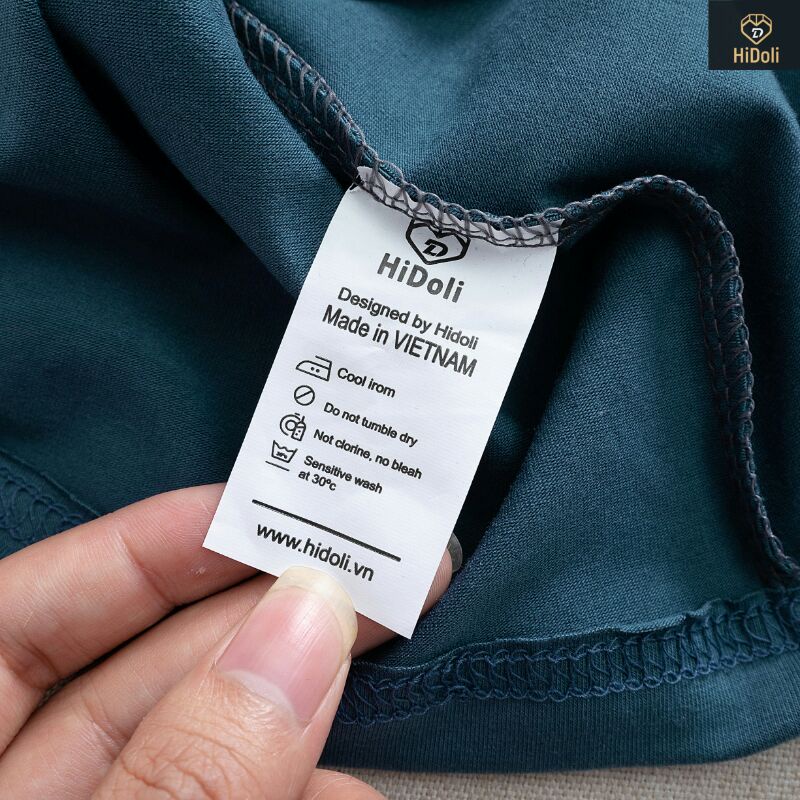 Áo thun cotton nam cổ tròn Hidoli