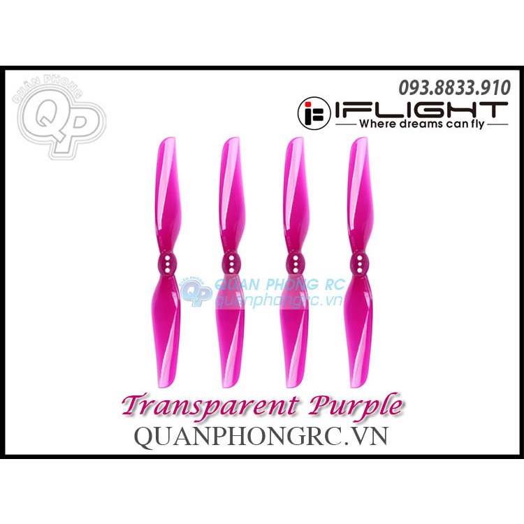 Cánh 2 Lá 4 inch T4024 2 Blades FPV Freestyle Propellers