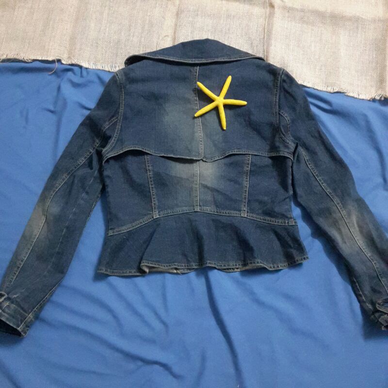 ÁO KHOÁC VEST JEAN HÀN, FORM DÁNG MĂNG TÔ 2HAND