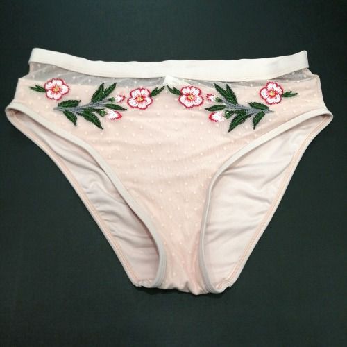 Quần bơi nữ Gianni Bini ren nude phối thêu hoa GB273338 ( TH8975 )