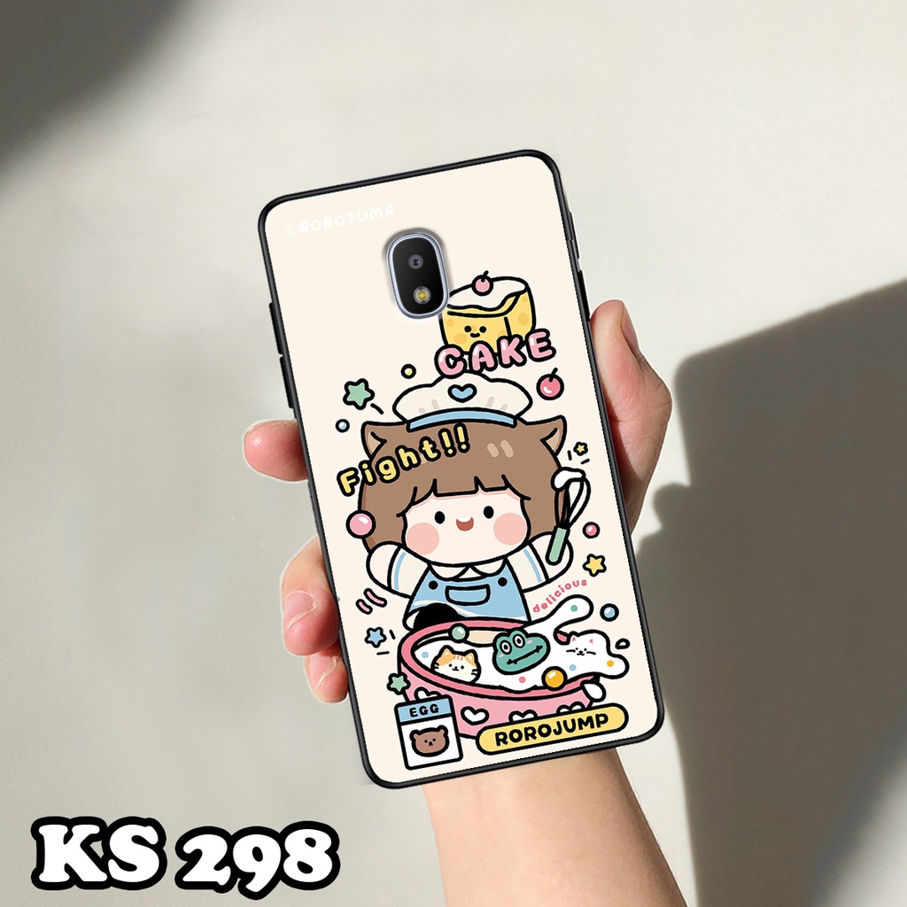 Ốp lưng Samsung J5 Prime - J5 Pro - J5 2015 - J5 2016 - Ốp Samsung in hình Ngân hà &amp; Roro Jumb - Lưng nhám viền TPU