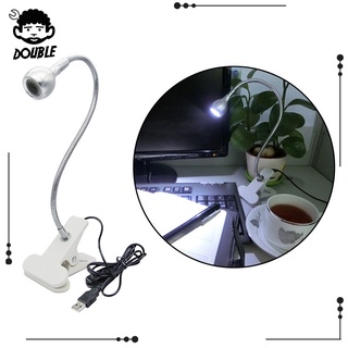 Đèn LED đọc sách để bàn 4 bóng bảo vệ mắt có kẹp linh hoạt