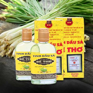 Tinh dầu sả Bé Thơ 100ml - Tinh túy từ thiên nhiên