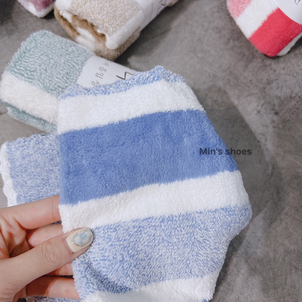 Min's Shoes - Khăn mặt xuất Hàn siêu mềm, thấm hút nước 30x50cm