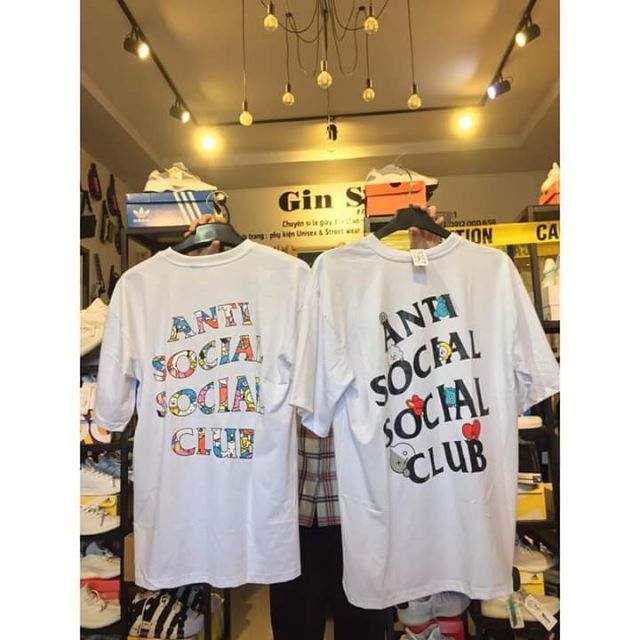 ÁO THUN FORM RỘNG TAY LỠ ANTI SOCIAL CLUB