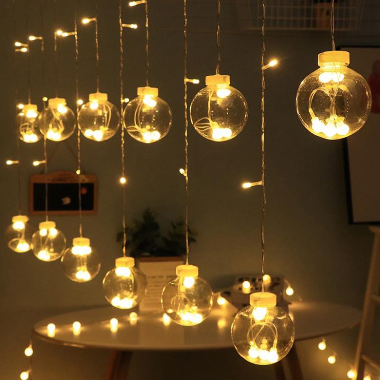 [LHSP21] Đèn led trang trí Happyhome⭐🌟 [SIÊU SALE] 💓💗 Đèn trang trí kiểu sợi dài dạng bóng đèn