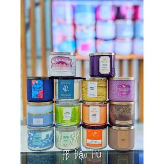 Nến thơm BATH & BODY WORKS 3 bấc - 411g (Mùi mới 2021)