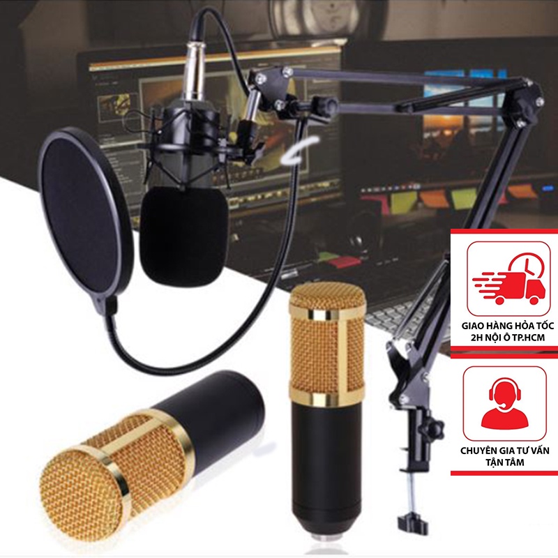 Giá đỡ mic thu âm, livestream chuyên nghiệp loại tốt có hộp chắc chắn TL779