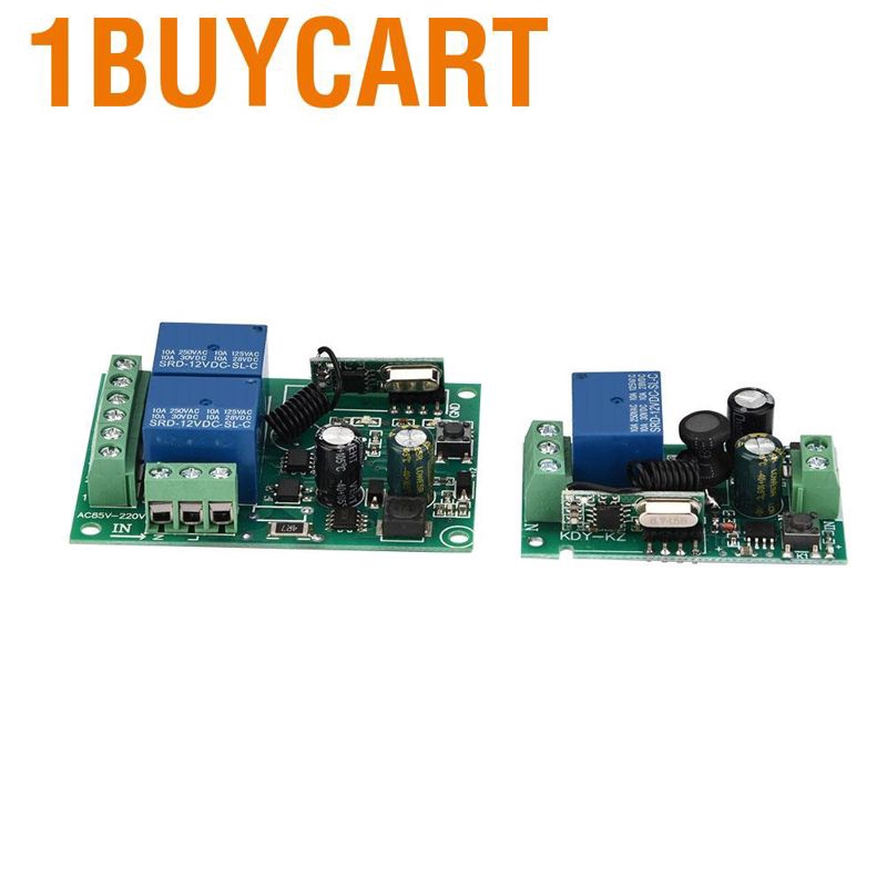 [1BUY]1 Rơ Le Điều Khiển Từ Xa Không Dây Ac85V-Ac220V 220v 433mhz
