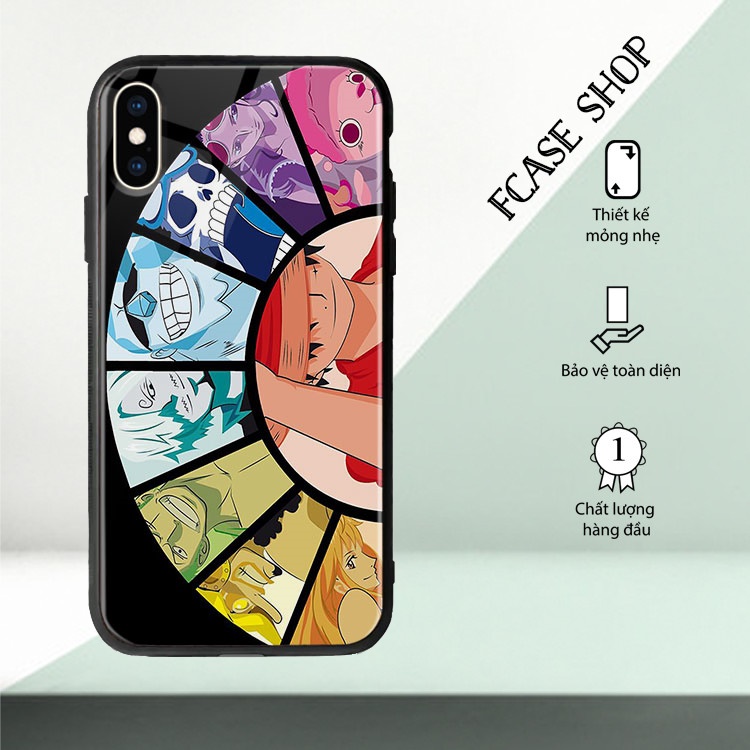 Ốp Chống Sốc Hình Vua Hải Tặc FCASE Cho Iphone 6/6S/7/Plus/X