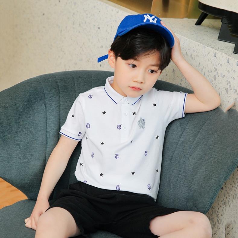 Áo polo cho bé trai size đại  ☑️ Áo thun polo big size 30kg 35kg 40kg