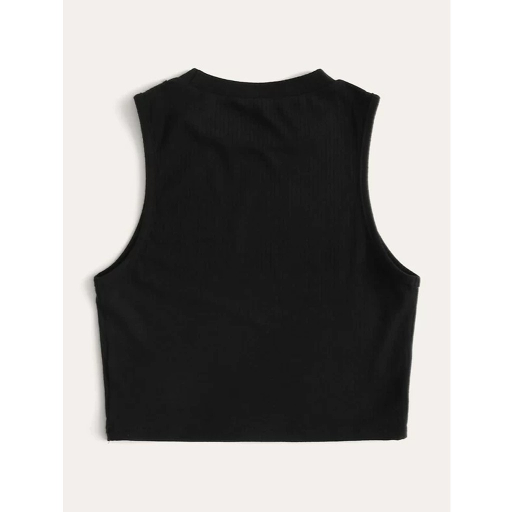 [Mã BMBAU50 giảm 7% đơn 99K] Áo ba lỗ croptop CERA-Y màu đen / màu trắng / màu đỏ CRA033