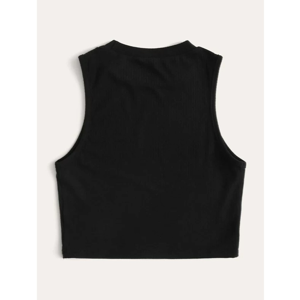 Áo ba lỗ croptop CERA-Y màu đen / màu trắng / màu đỏ CRA033