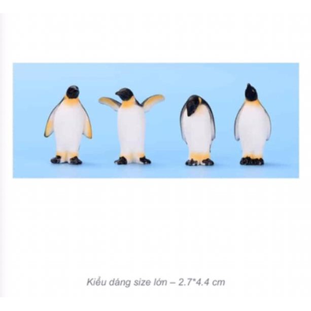 Phụ kiện tiểu cảnh Bắc Cực: Chim cánh cụt, gấu,  tảng băng trang trí tiểu cảnh, terrarium
