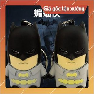 Móc khóa Batman Già Đèn Led, Móc khóa túi xách, phụ kiện, quà tặng