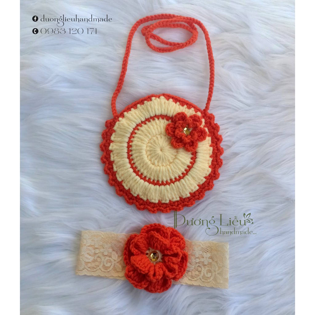 SET TÚI ĐỰNG TIỀN VÀ NƠ CHO BÉ