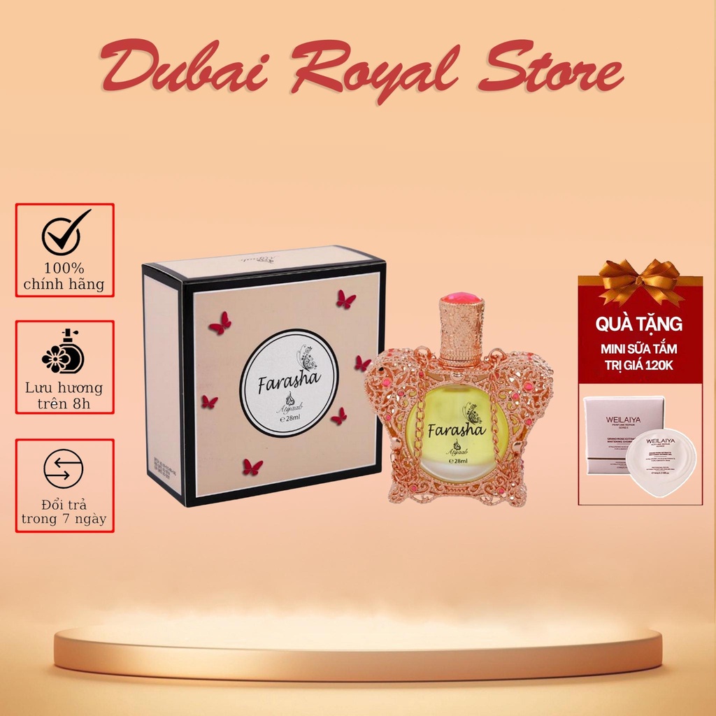 Tinh dầu nội địa FARASHA DUBAI