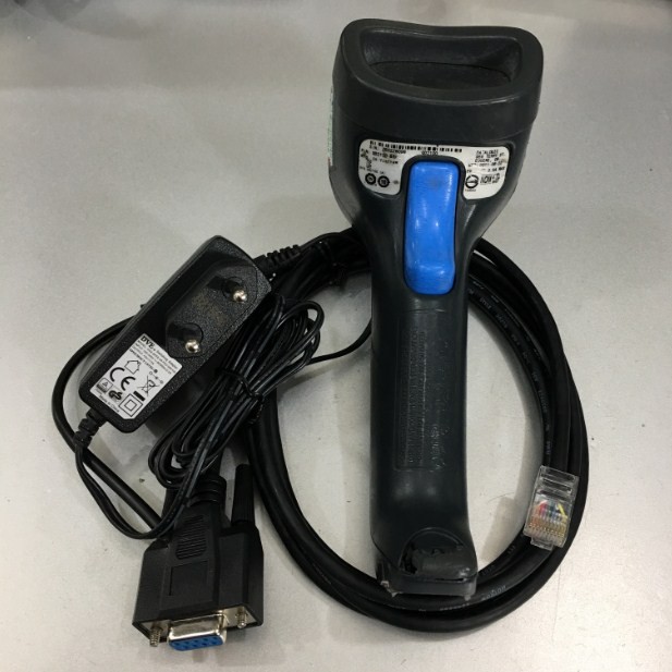 Cáp Máy Quét Mã Vạch Và sạc Datalogic QuickScan QD2130-BK RS232 Cable CAB-433 Length 1.8M